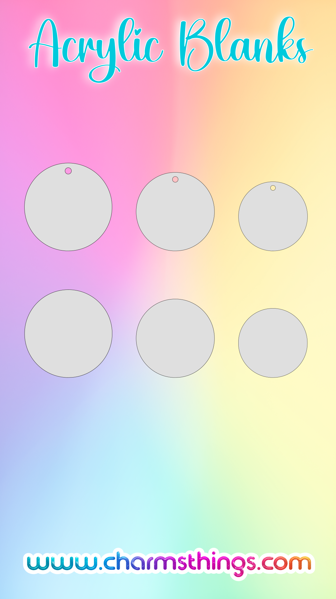Acrylic Circles Blank