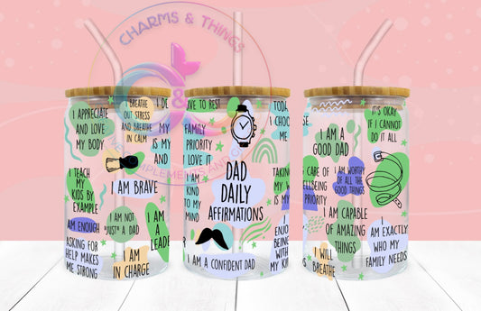 DAD Daily Affirmations Cup